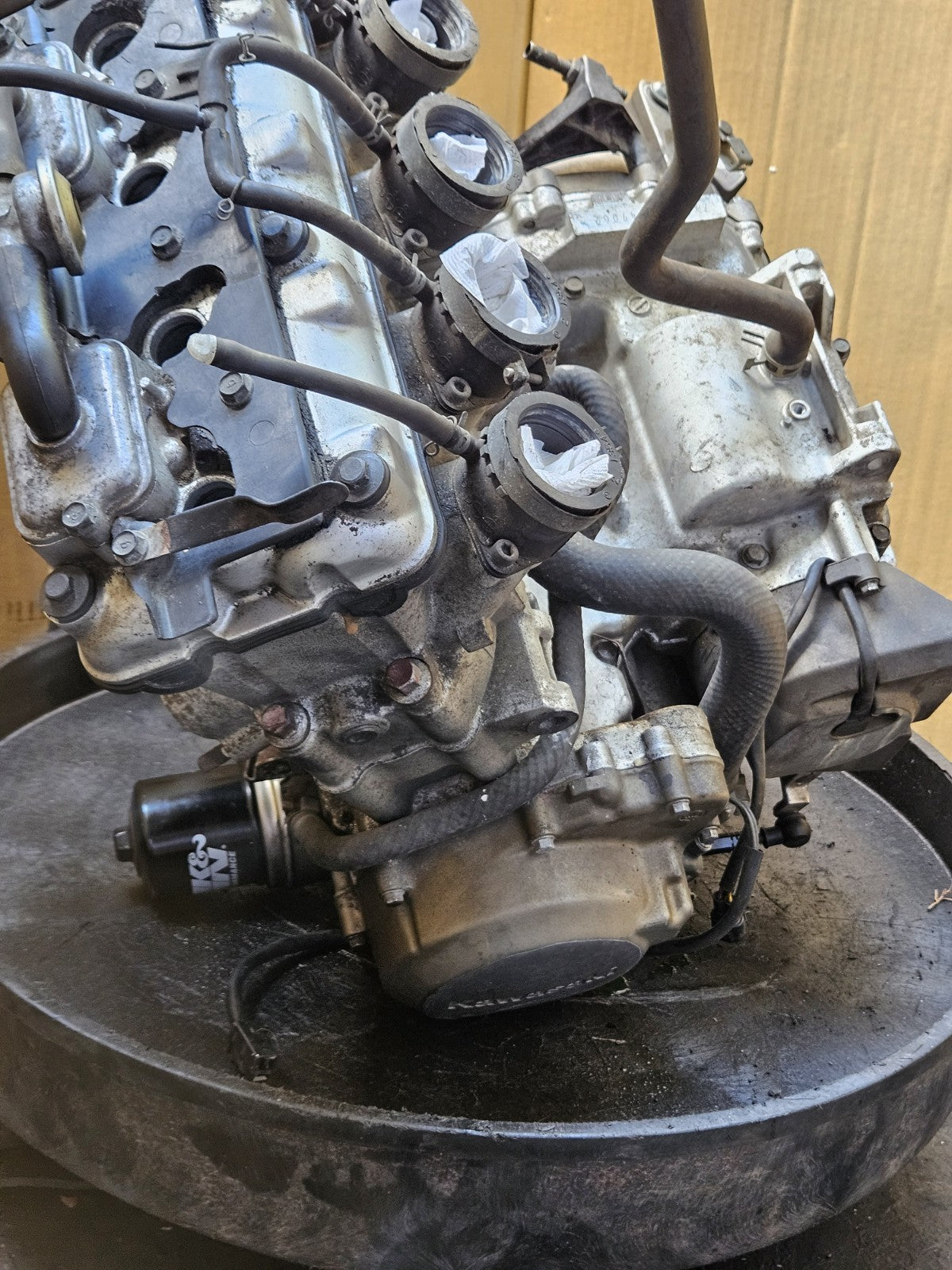99 Kawasaki ZX6R OEM Engine Motor Complete Engine Free Ship14