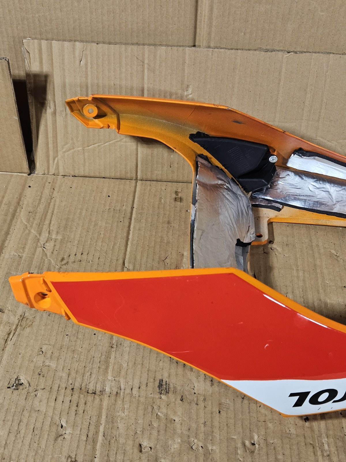 2013 Honda CBR600RR CBR 600RR Aftermarket Repsol Rear Tail Fairing Cowl Panel12