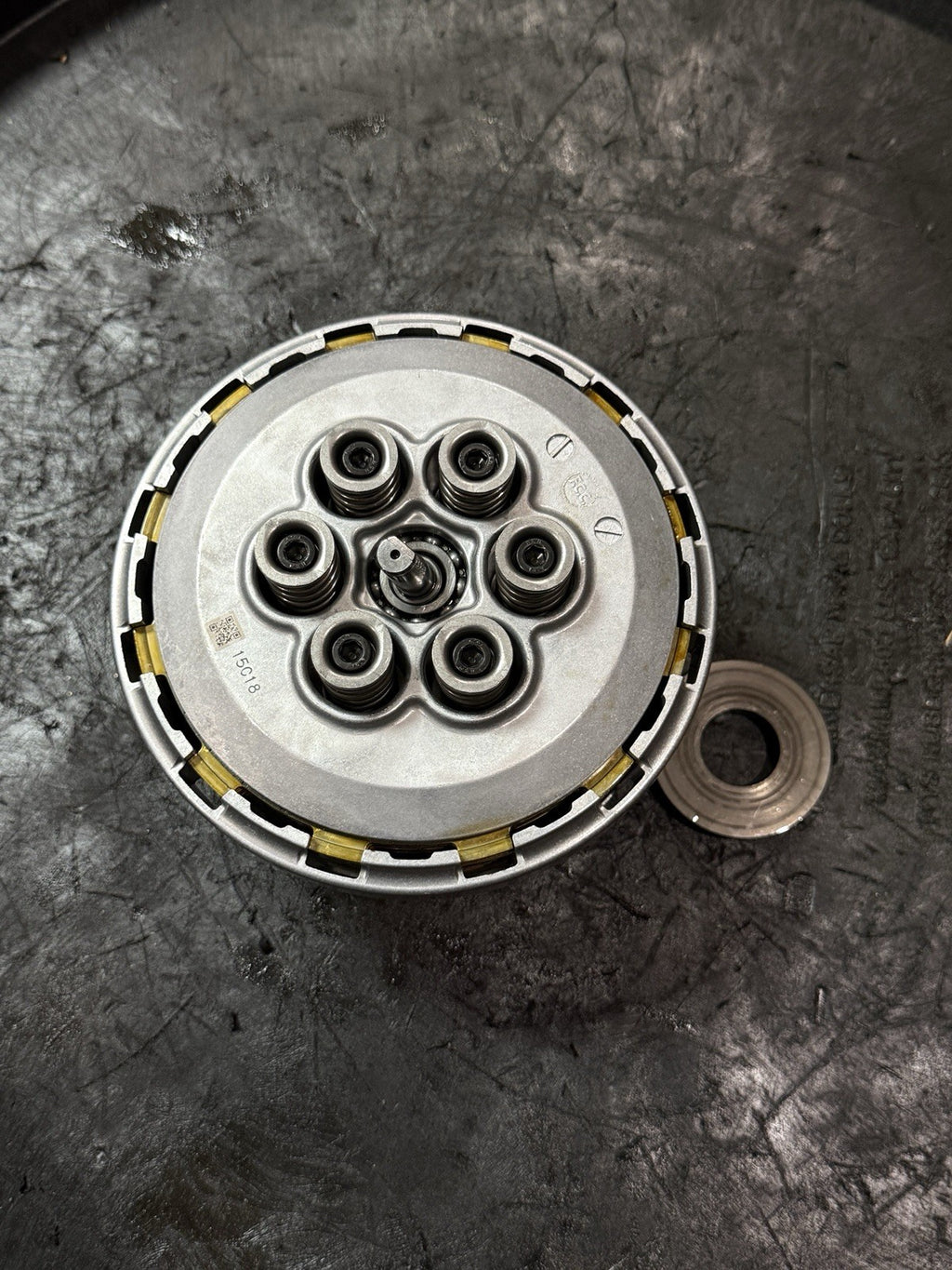 2015-2018 Aprilia RSV4 RR 1000 OEM Clutch Basket Hub Plates Discs Assembly0