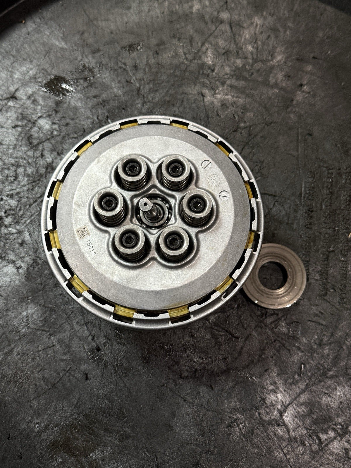 2015-2018 Aprilia RSV4 RR 1000 OEM Clutch Basket Hub Plates Discs Assembly0