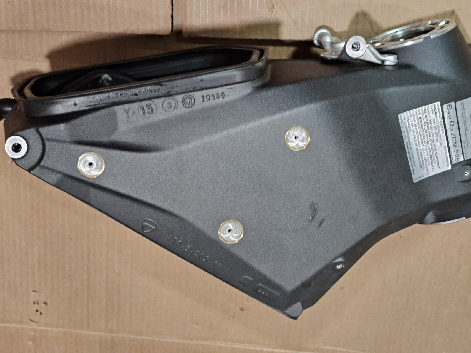 15-17 Ducati Panigale 1299 OEM Main Frame Chassis Straight Subframe Swingarm Set