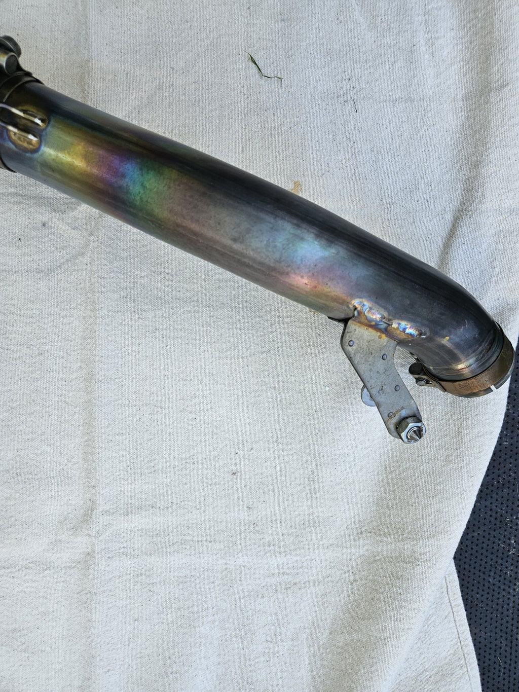 16-20 Kawasaki Ninja Zx10r Akrapovic Exhaust Pipe Muffler Slip On Can Slipon13