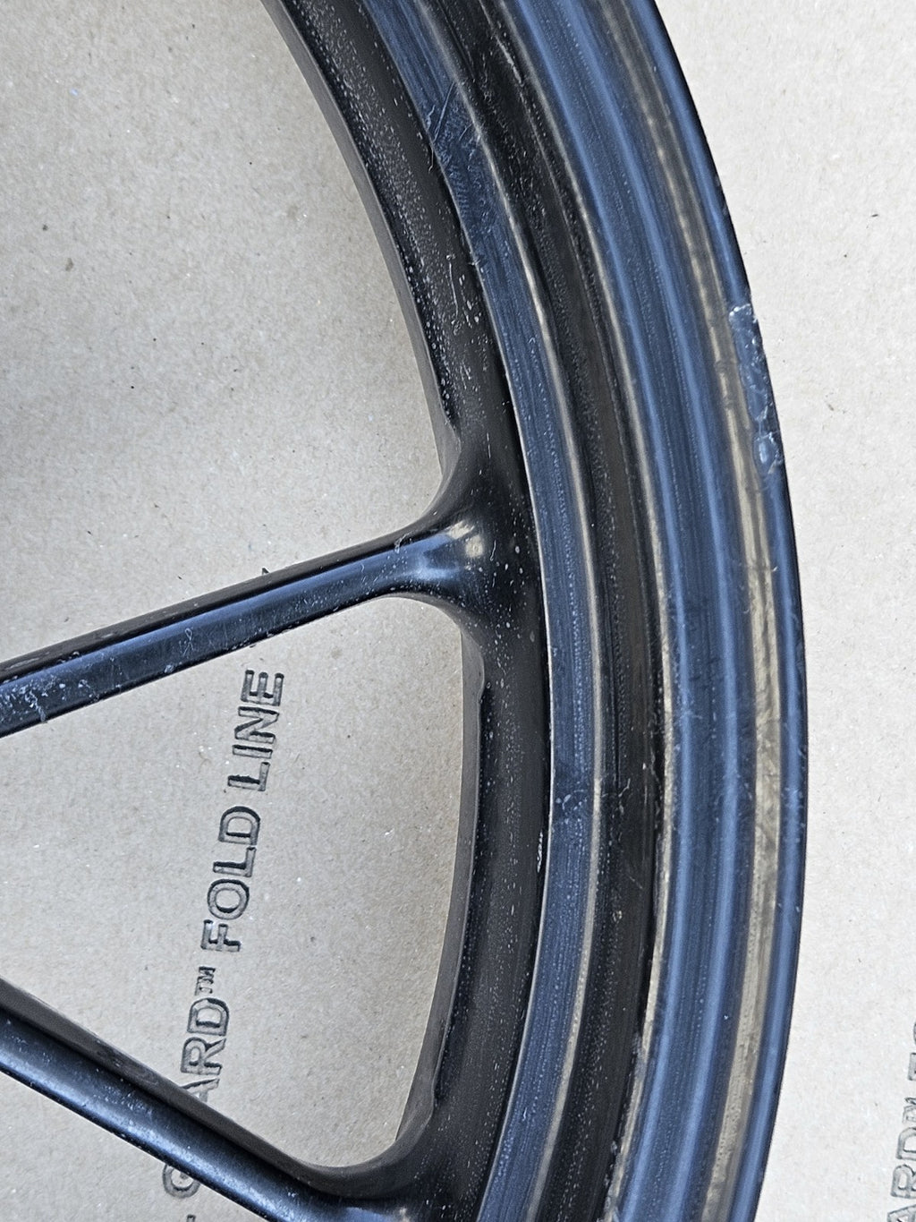 10-14 BMW S1000RR OEM Front Wheel Rim Factory Genuine Straight Clean Wheel