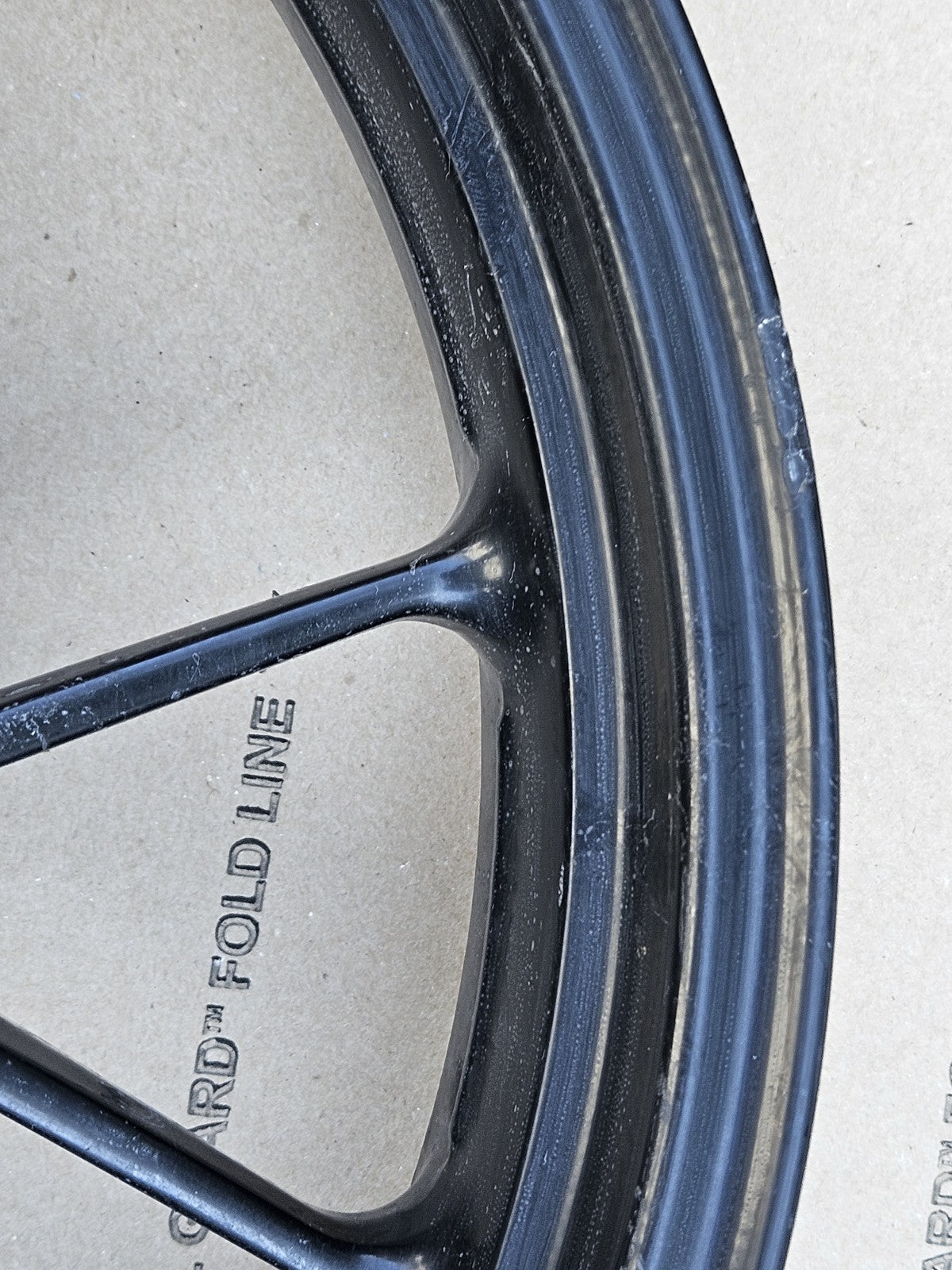 10-14 BMW S1000RR OEM Front Wheel Rim Factory Genuine Straight Clean Wheel