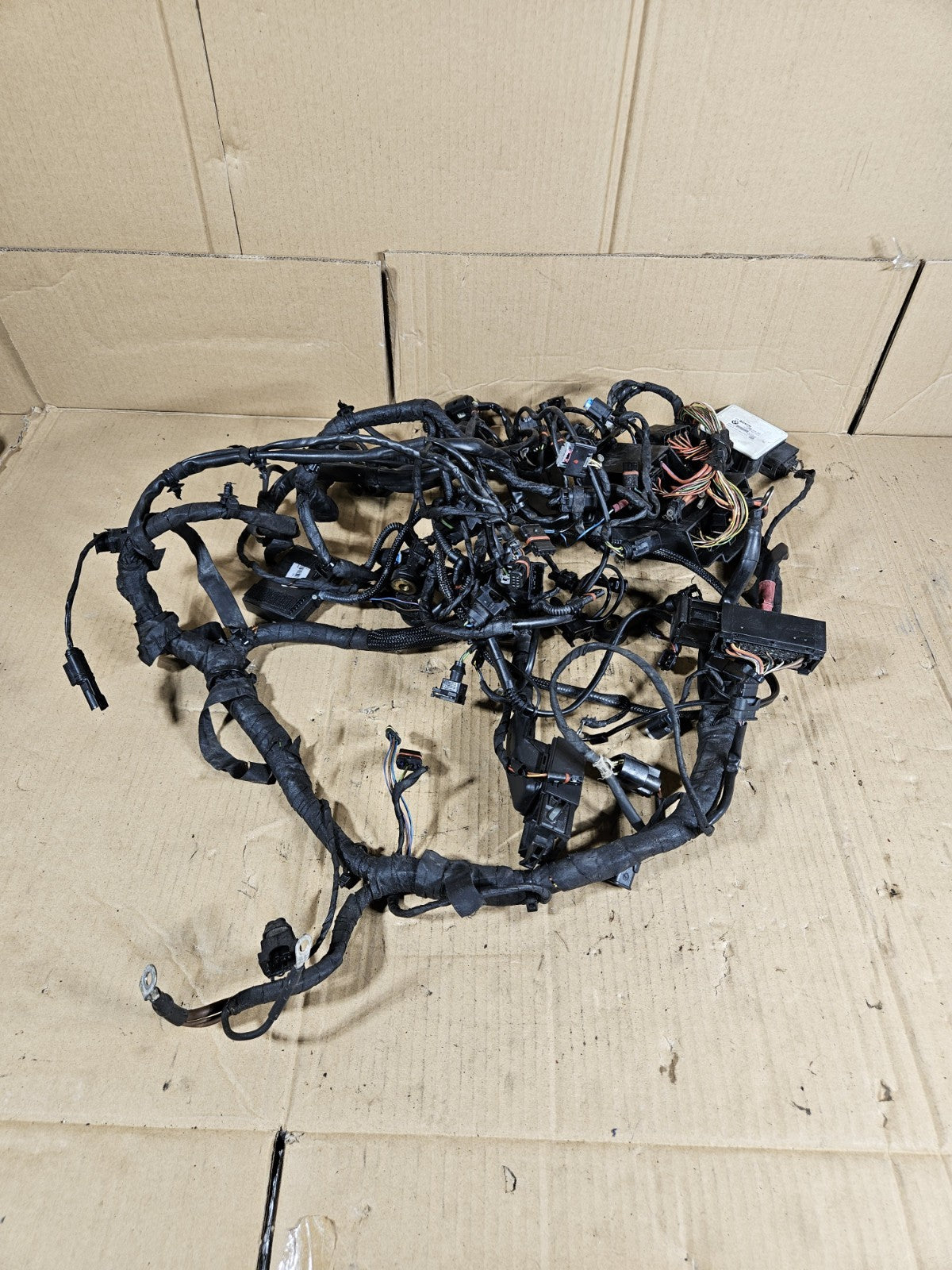 2012 BMW S1000RR OEM Main Engine Wiring Harness Wire Loom Electrical READ2