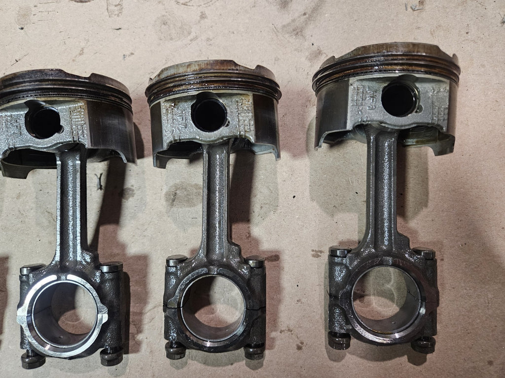 01-06 Honda CBR600F4I CBR600 F4I Engine Motor Block Pistons Connecting Rods Set