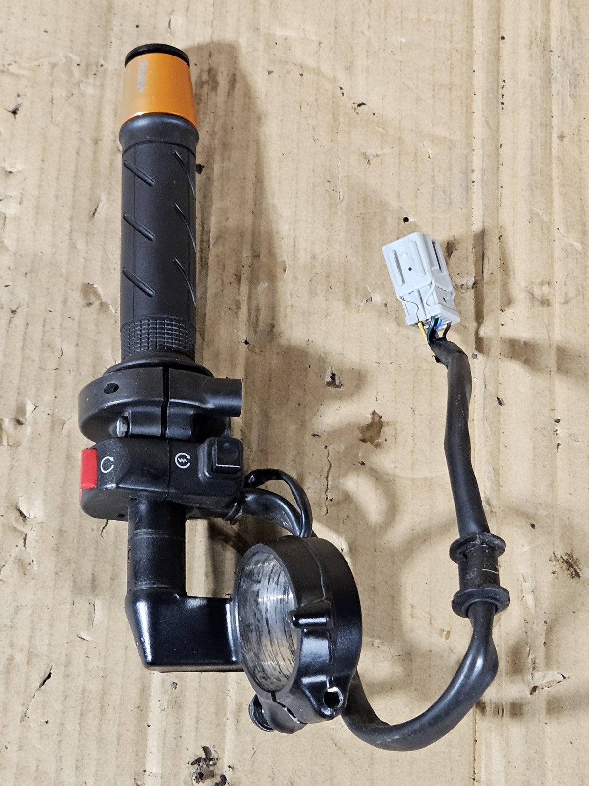 2013 Honda CBR600RR Right Throttle Clip on Switches on OFF with Switches OEM8