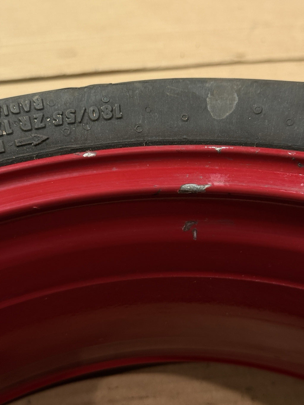 1998-2008 Kawasaki Ninja ZX6R ZX636 ZZR600 OEM Rear Wheel Rim Wheel Assembly10