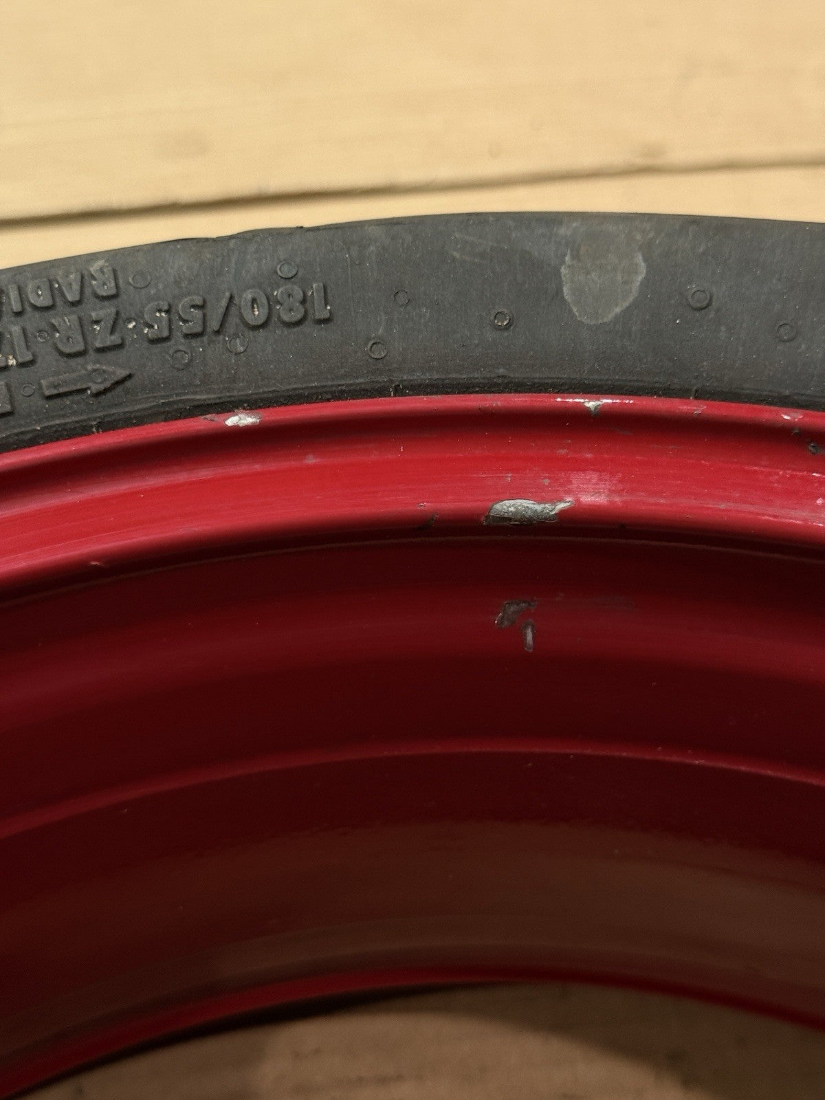 1998-2008 Kawasaki Ninja ZX6R ZX636 ZZR600 OEM Rear Wheel Rim Wheel Assembly10