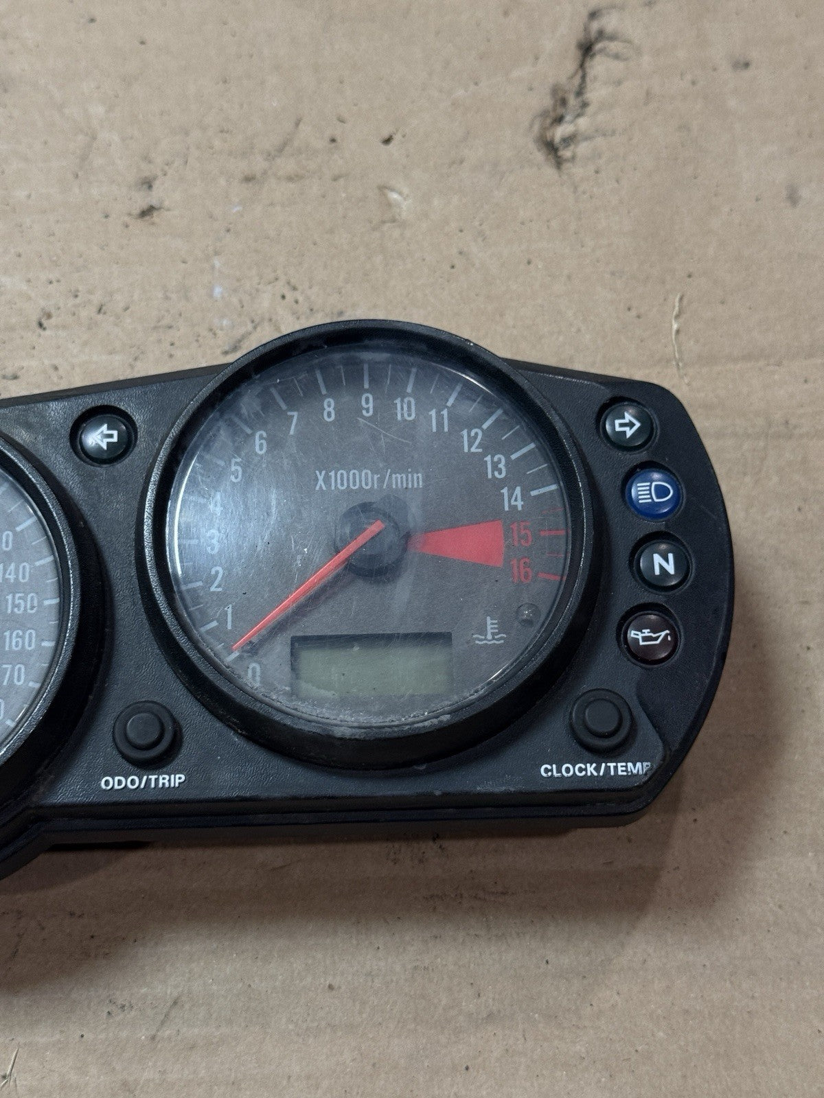 1998-1999 Kawasaki Ninja ZX6R ZX600G OEM Gauge Cluster Speedo Tach 28011-11753