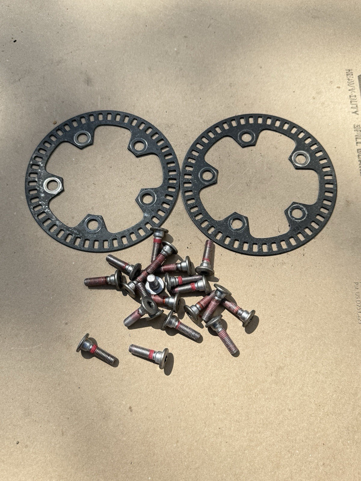 13-23 KAWASAKI NINJA ZX6R OEM FRONT LEFT RIGHT BRAKE ROTORS DISCS 4.9MM10