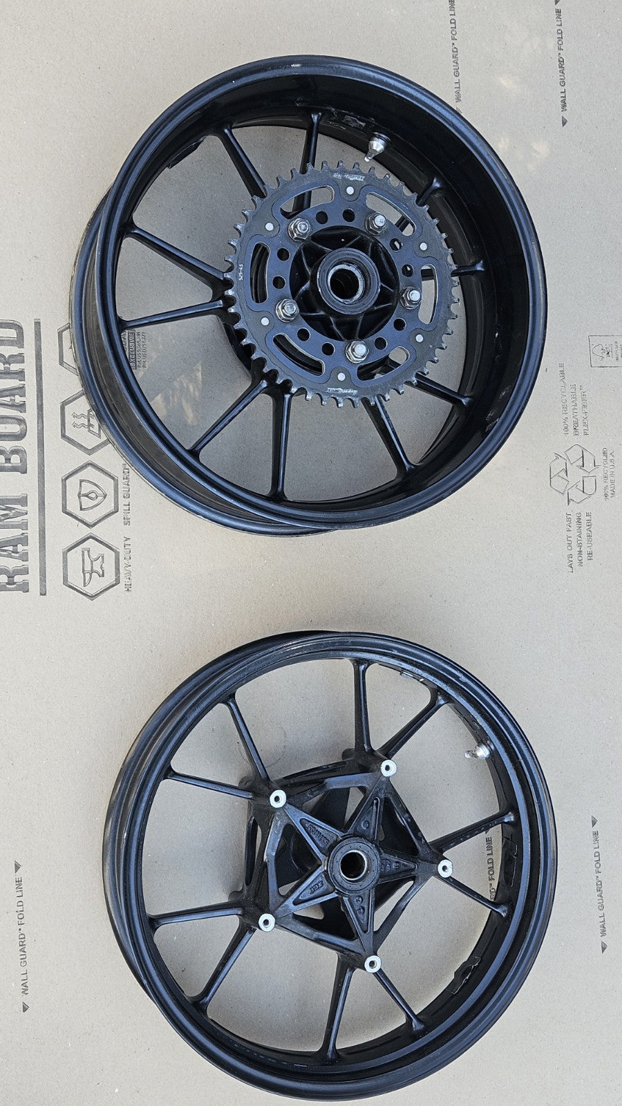 2010-2014 2010 BMW S1000RR S1000R Front Rear Wheel Rim Set OEM Factory Genuine