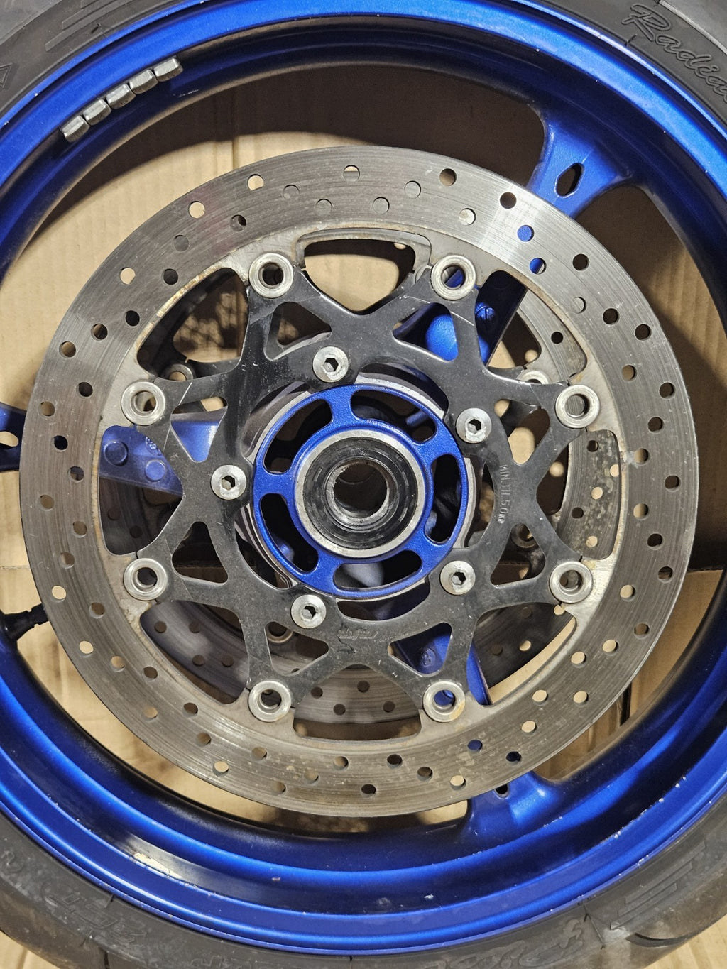 2006 Suzuki GSXR600 Wheel Set Front & Rear OEM 5411141G10 2006-2007 Rims Pair14