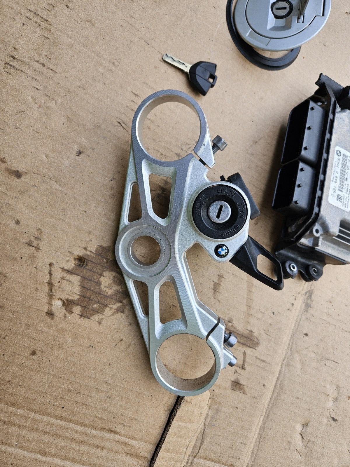 15-19 2015 BMW S1000RR OEM Ignition Lock Key Set Gas Cap Seat Lock ECU Kit