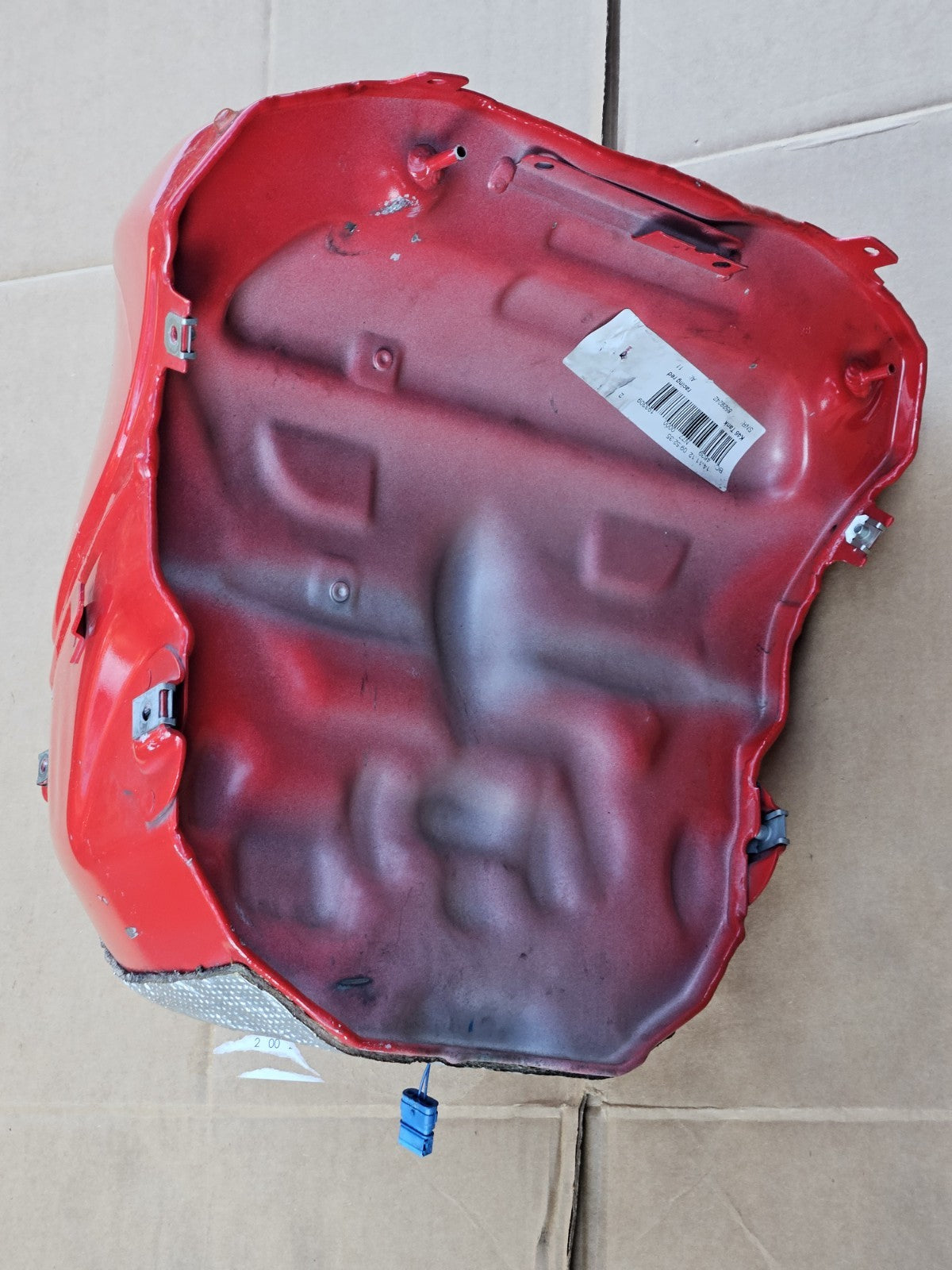 2010-2014 BMW S1000R OEM Fuel Gas Tank Red Petrol Reservoir NO DENTS