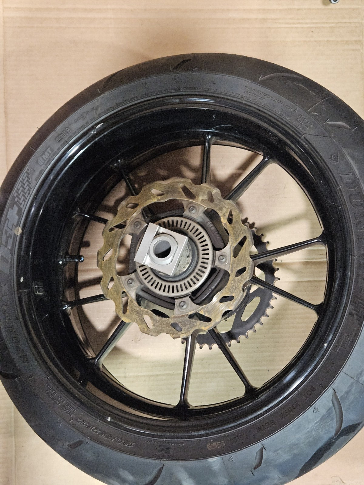 2010-2014 2013 BMW S1000RR S1000R Rear Wheel Rim OEM Factory Back Wheel Genuine