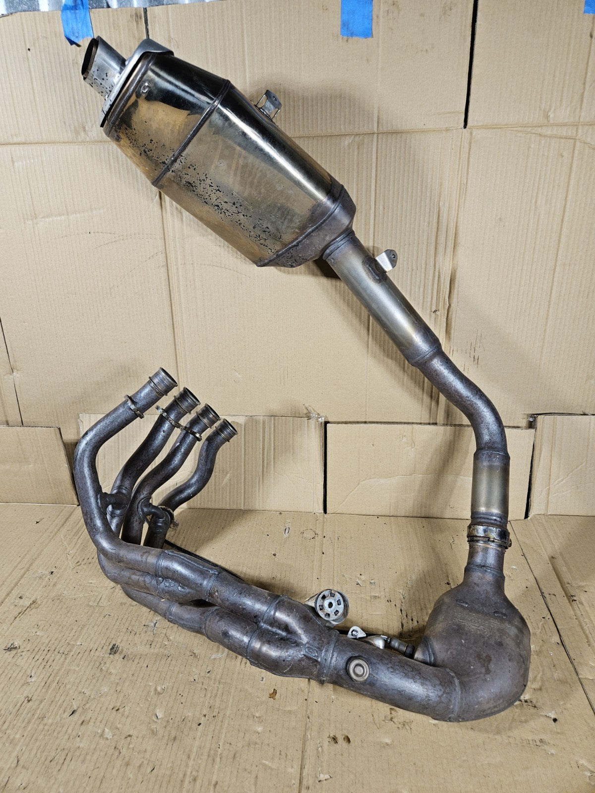 2013 Honda CBR600RR Exhaust Headers and Muffler with Headers OEM 18305-MJC-3052