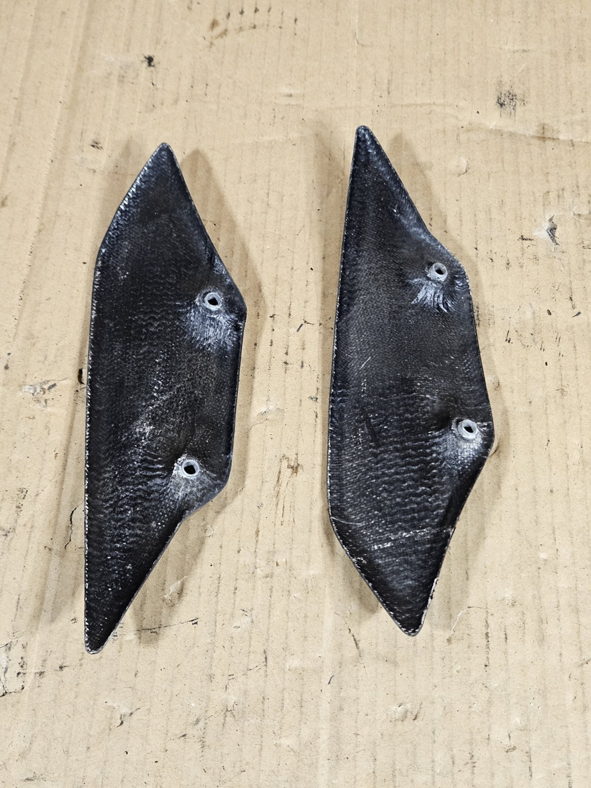 2012 BMW S1000RR OEM Front Fairing Infill Panels Lower Bottom Fairings Pair2