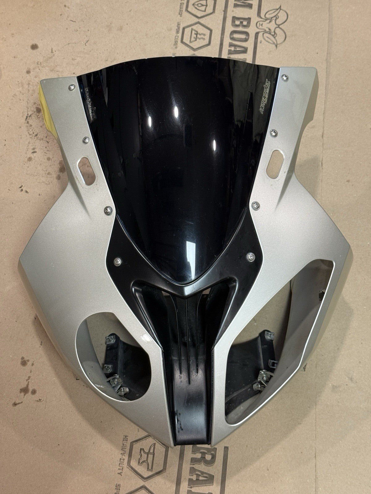 09-14 BMW S1000RR OEM Front Upper Fairing Headlight Cowl Nose Panel