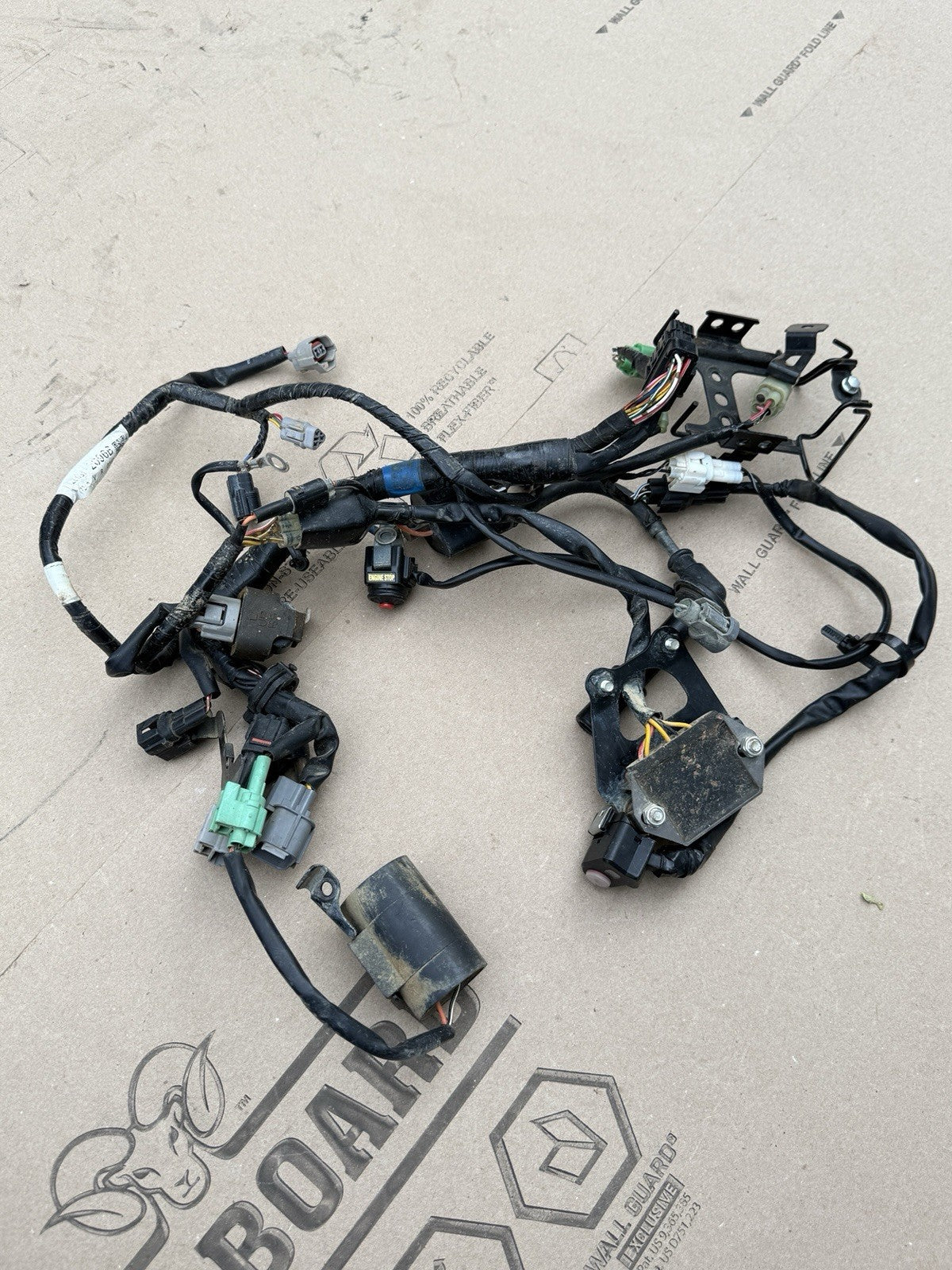 2017 KAWASAKI KX450F CDI WIRE WIRING HARNESS LOOM ELECTRICAL PLUG COIL RECTIFIER