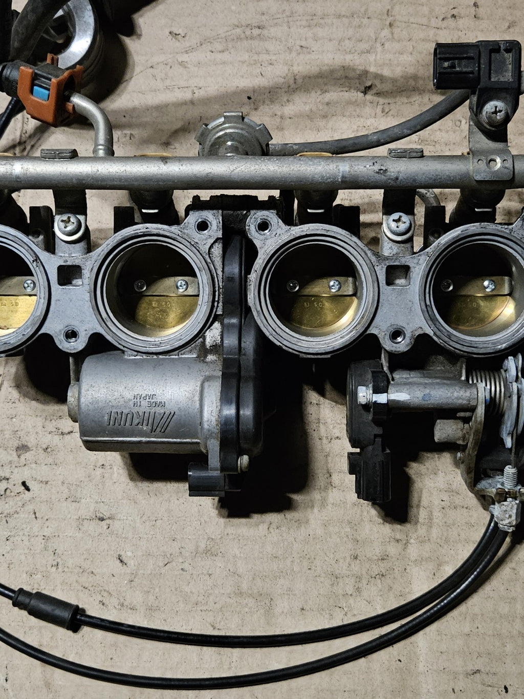 2008-2016 Yamaha YZF-R6 R6 OEM Throttle Bodies Fuel Injectors 13S-13750-00-0016