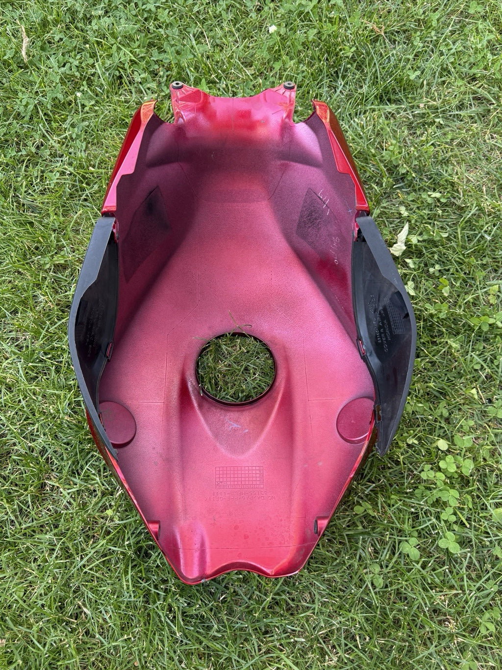 2008-2011 Honda CBR1000RR SC59 OEM Fuel Tank Cover Fairing Cowl Metallic Red7