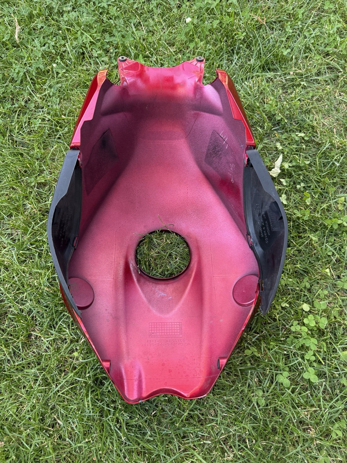 2008-2011 Honda CBR1000RR SC59 OEM Fuel Tank Cover Fairing Cowl Metallic Red7