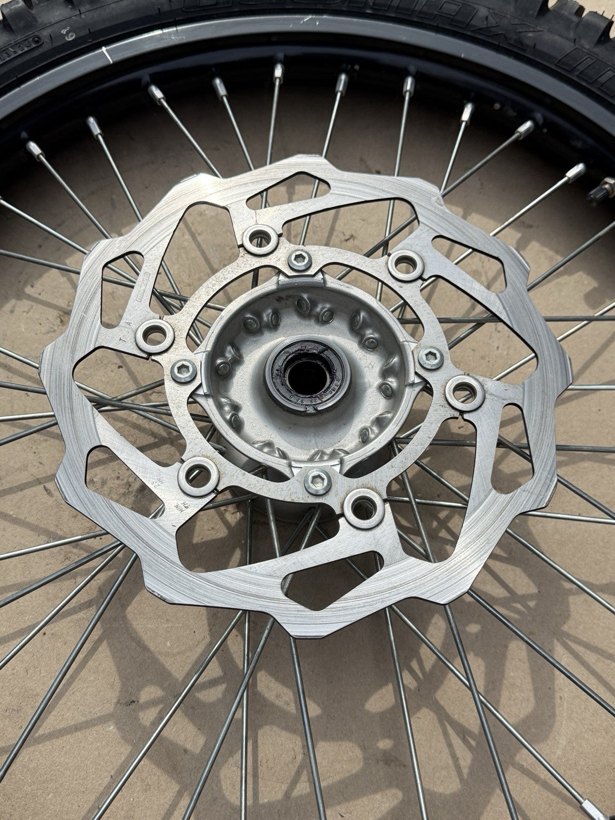 16-18 Kawasaki KX450F OEM Wheel Set 21/19 Front Rear Rims Hubs 41090-0080