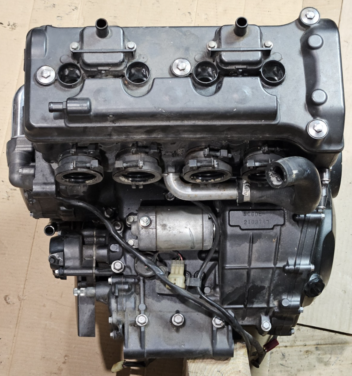 08-16 Honda CB1000R Complete Engine Motor 40k Miles OEM Running Block AS-IS Used