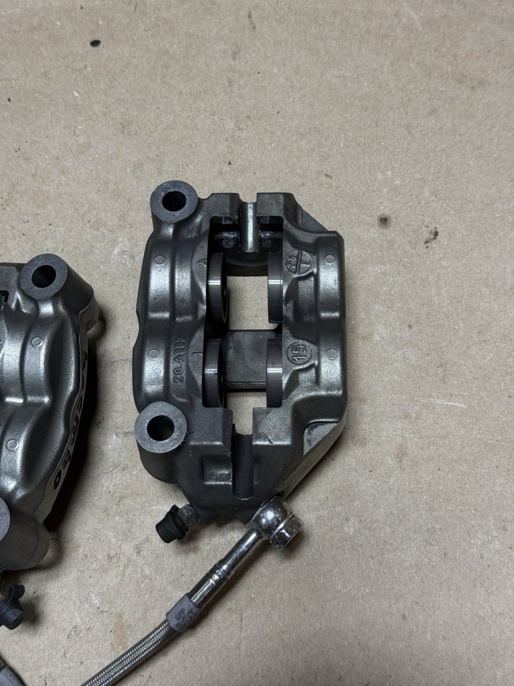 15-18 Aprilia RSV4 RR RF Tuono V4 Brembo Front Brake Calipers Left Right