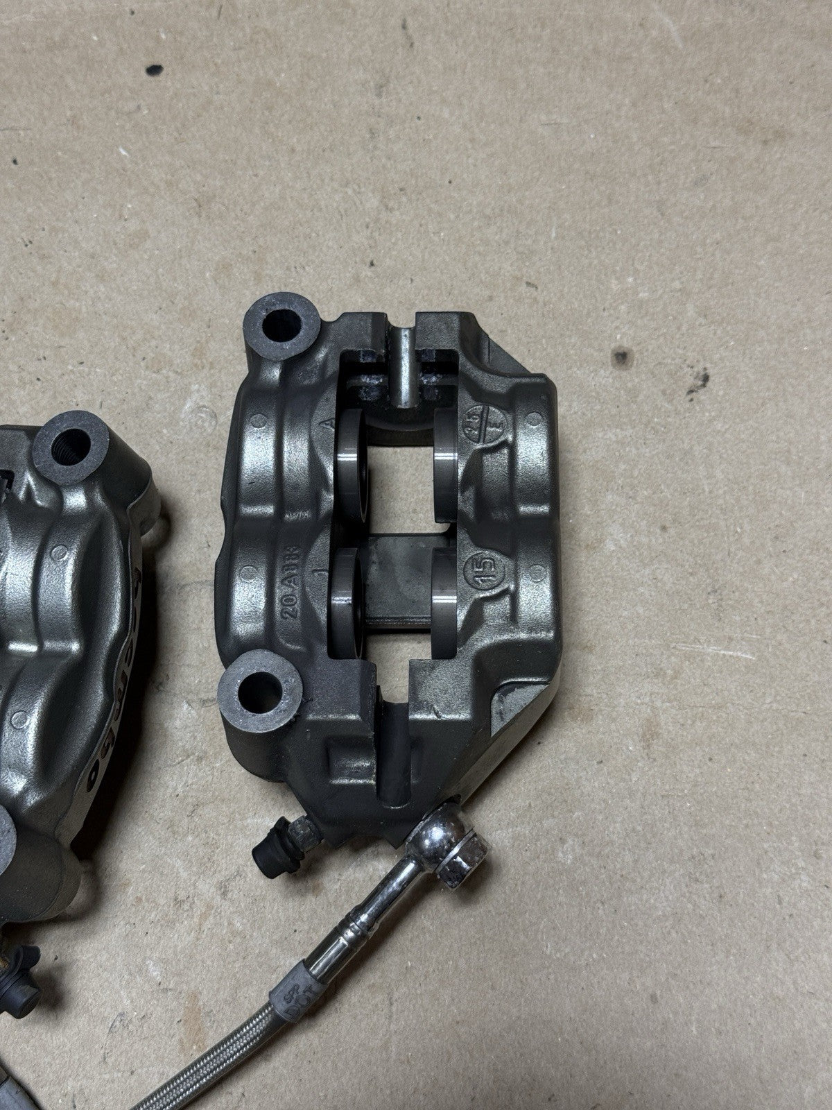 15-18 Aprilia RSV4 RR RF Tuono V4 Brembo Front Brake Calipers Left Right
