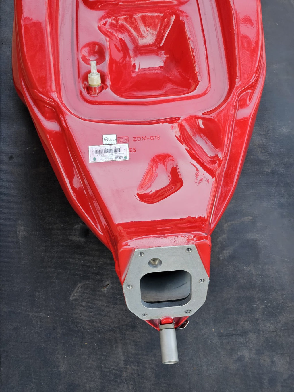 12-19 Ducati Panigale S R 1199 1299 OEM GAS FUEL TANK PETROL RED CLEAN
