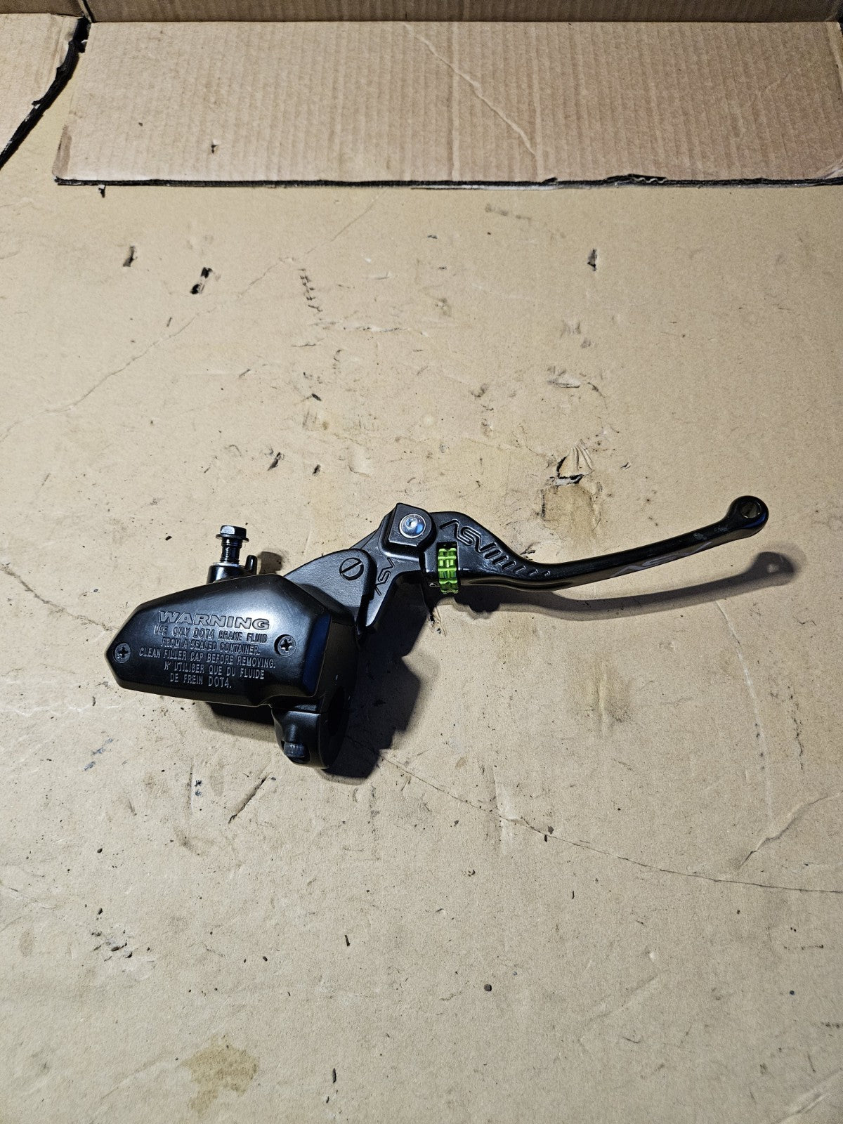 17-21 Kawasaki Ninja 650 EX650 ABS OEM Front Brake Master Cylinder 43015-06473