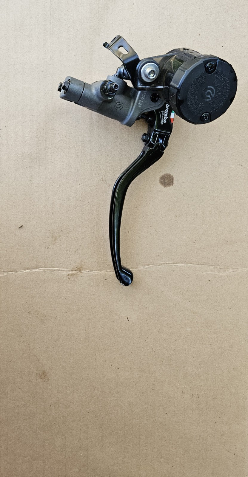 BREMBO 17 RCS FRONT BRAKE MASTER CYLINDER AND BREMBO LEVER GENUINE8