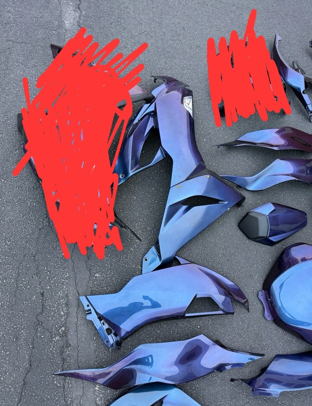 Chameleon ABS Fairings Monster Fairings Kawasaki 2019-2023 Ninja ZX6R 636 ZX636