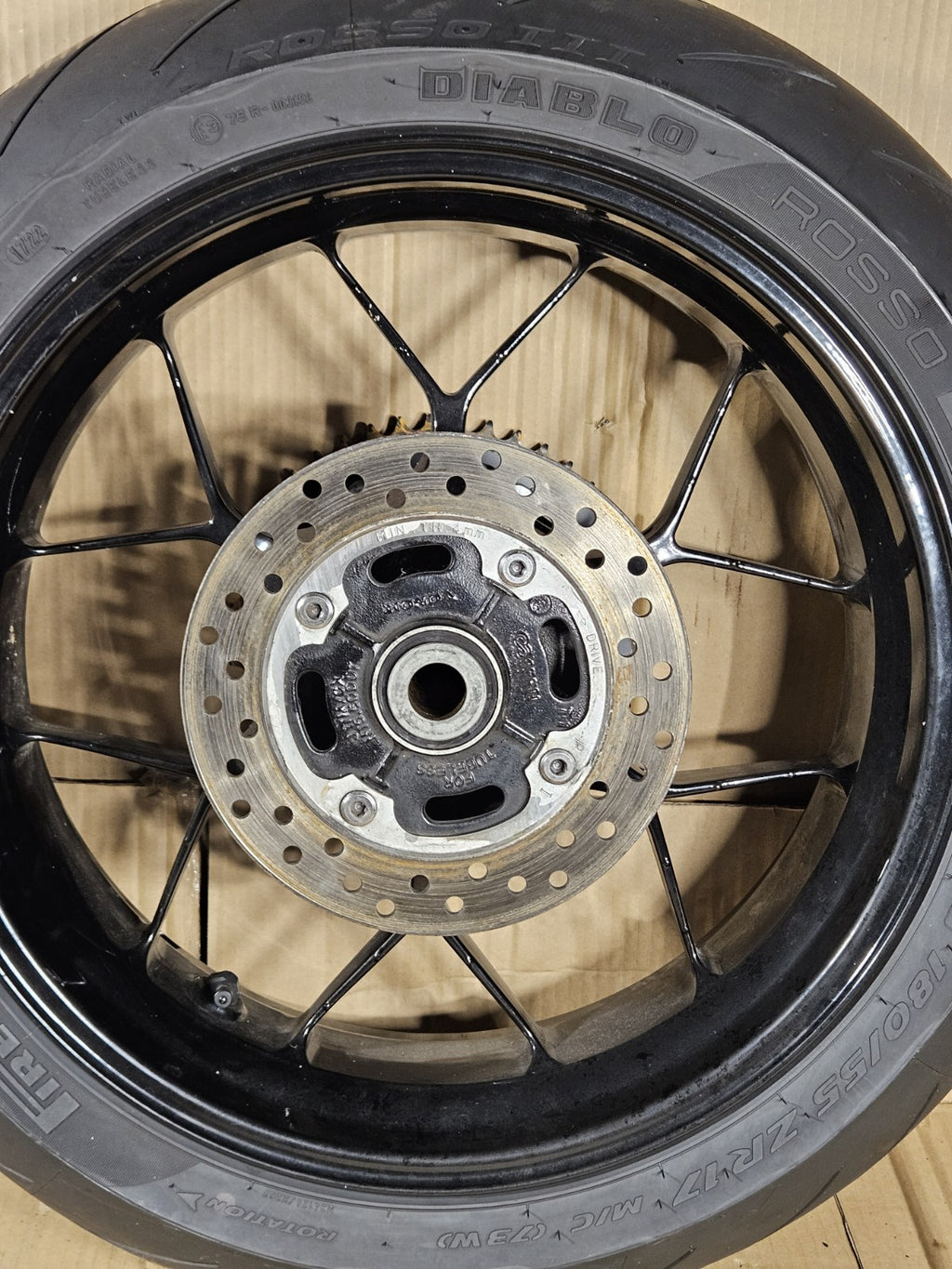 2013 Honda CBR600RR Front and Rear Rim Set OEM 2013 2020 Genuine Wheels Rims3