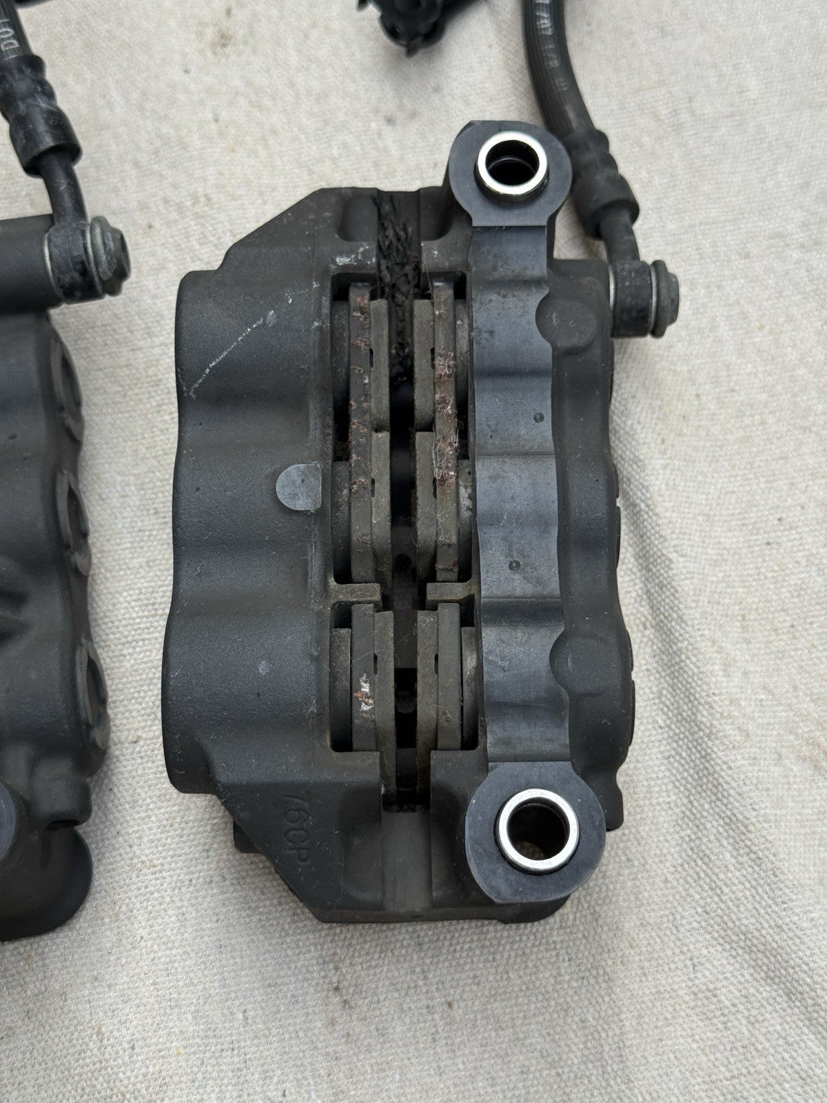2007-2008 Yamaha YZF-R1 R1 OEM Front Brake Calipers L&R Master Cylinder Radial 21