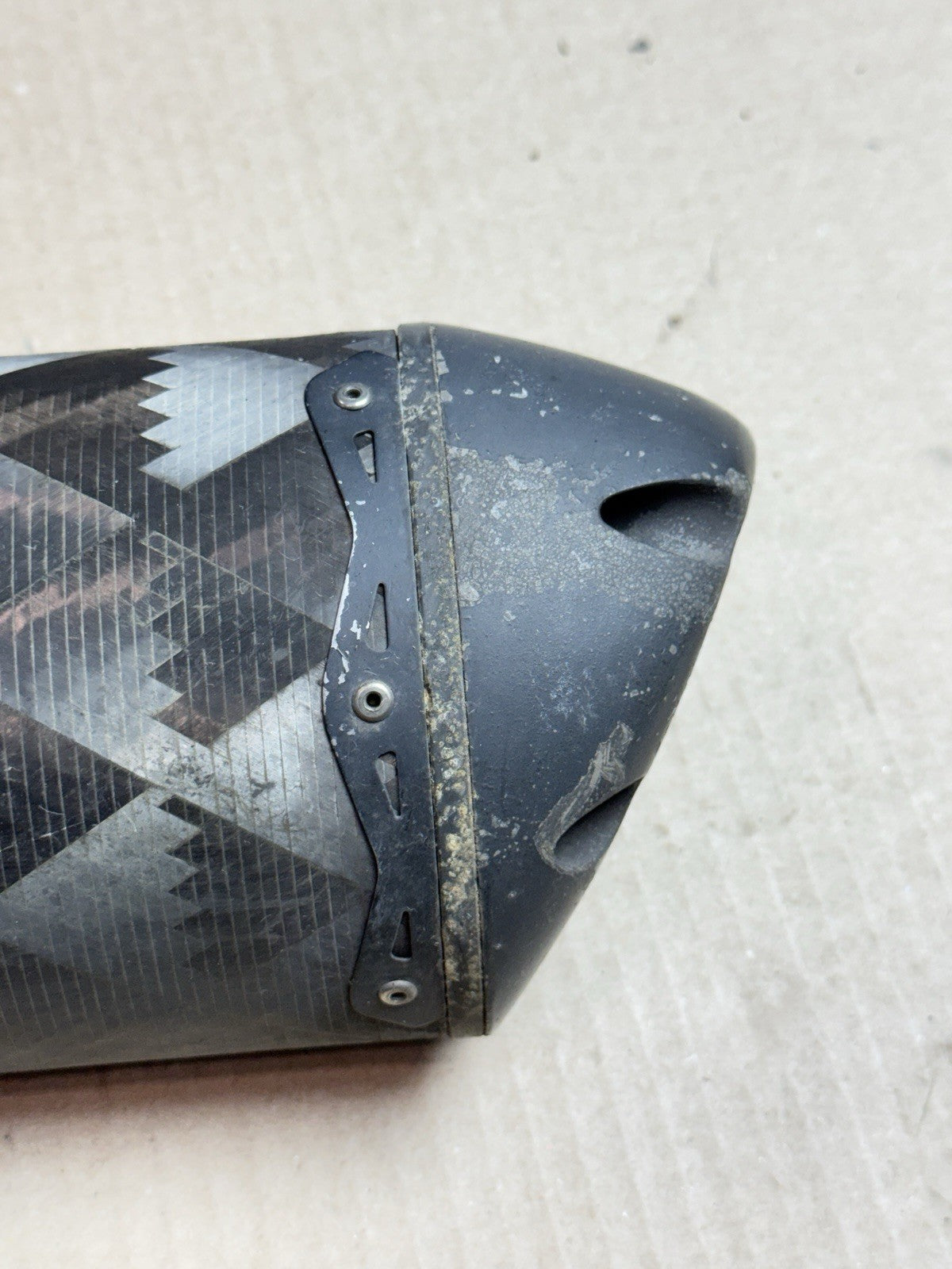 11-15 Kawasaki Ninja ZX10R Two Brothers Black Series Slip On Exhaust Muffler