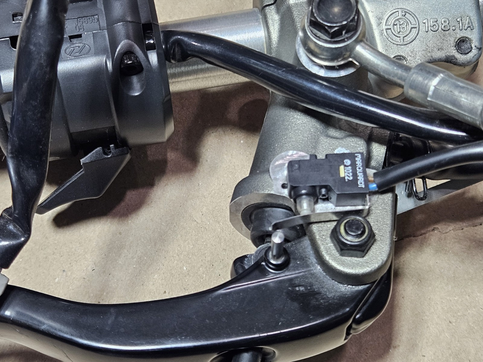 15-17 Ducati Panigale 1299 Brembo Left Clutch Master Cylinder Clip on Lever Disc