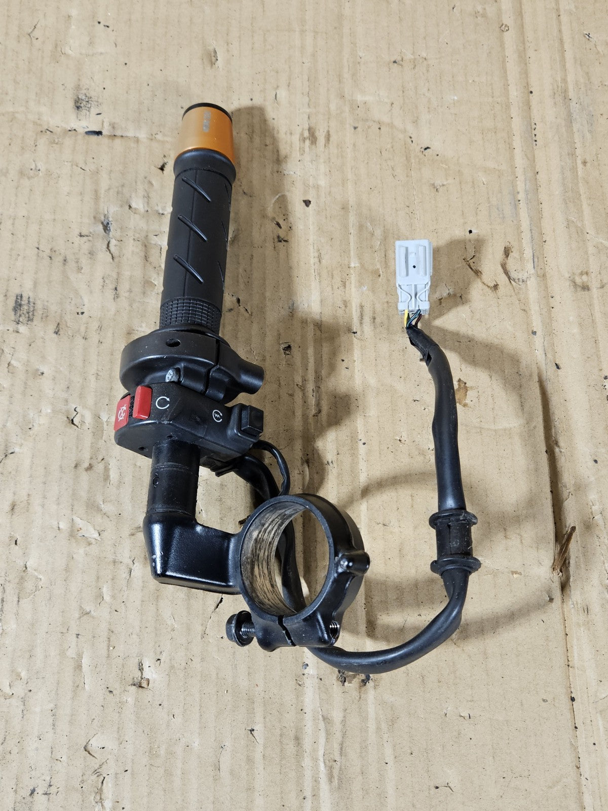 2013 Honda CBR600RR Right Throttle Clip on Switches on OFF with Switches OEM18