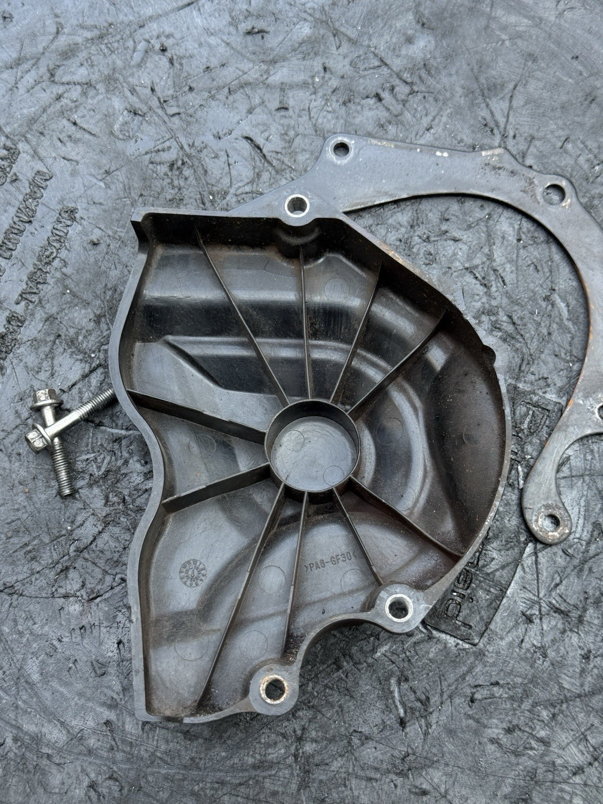 2011-2015 Kawasaki Ninja ZX10R OEM Front Sprocket Cover Chain Case Guard Guide6