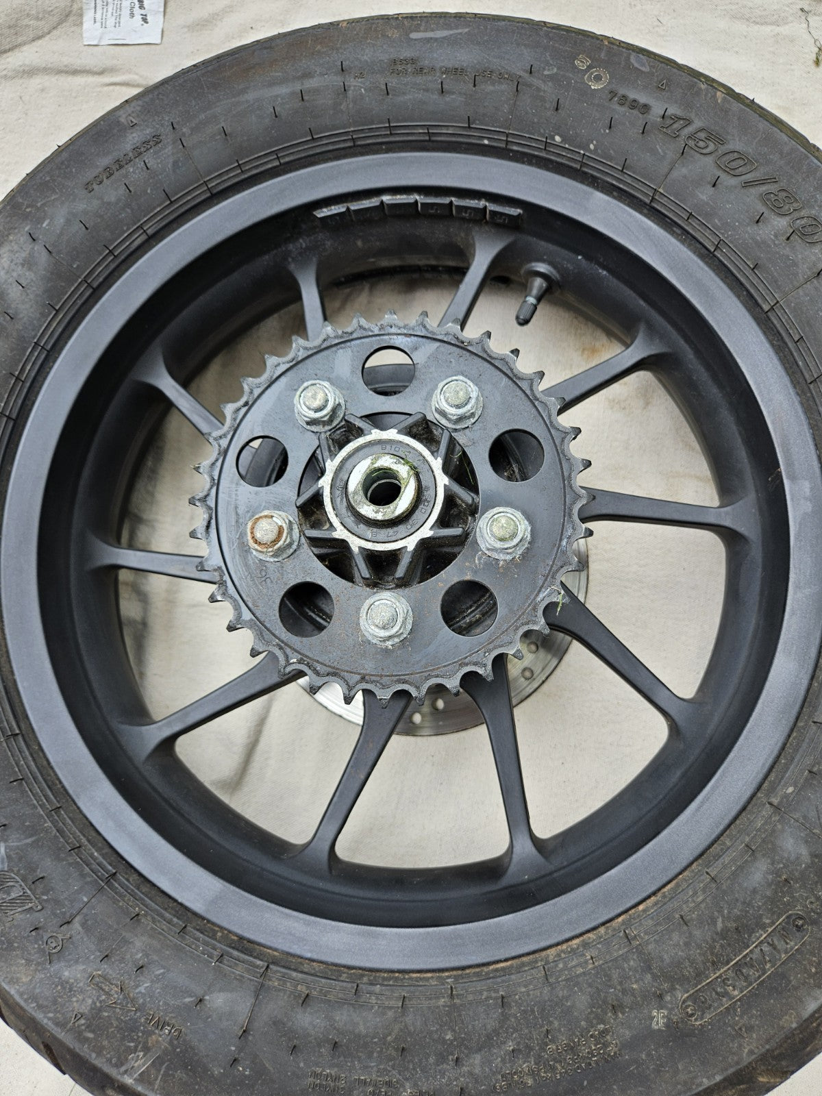 17-19 Honda Rebel 300 500 CMX300 CMX500 OEM Front Rear Wheels Rims Tires Set K872