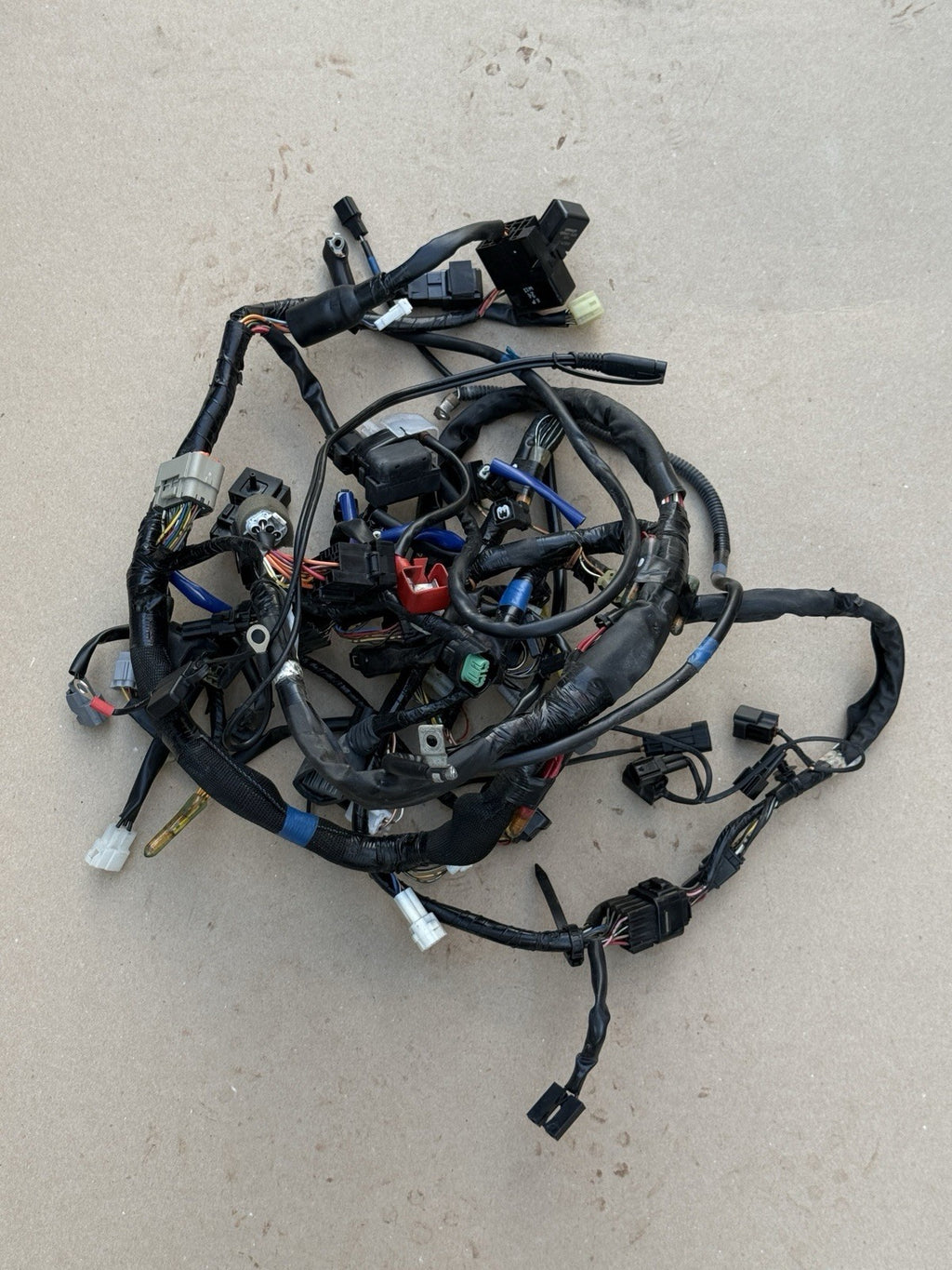 09-16 2012 SUZUKI GSXR 1000 OEM MAIN ENGINE WIRING HARNESS MOTOR WIRE LOOM