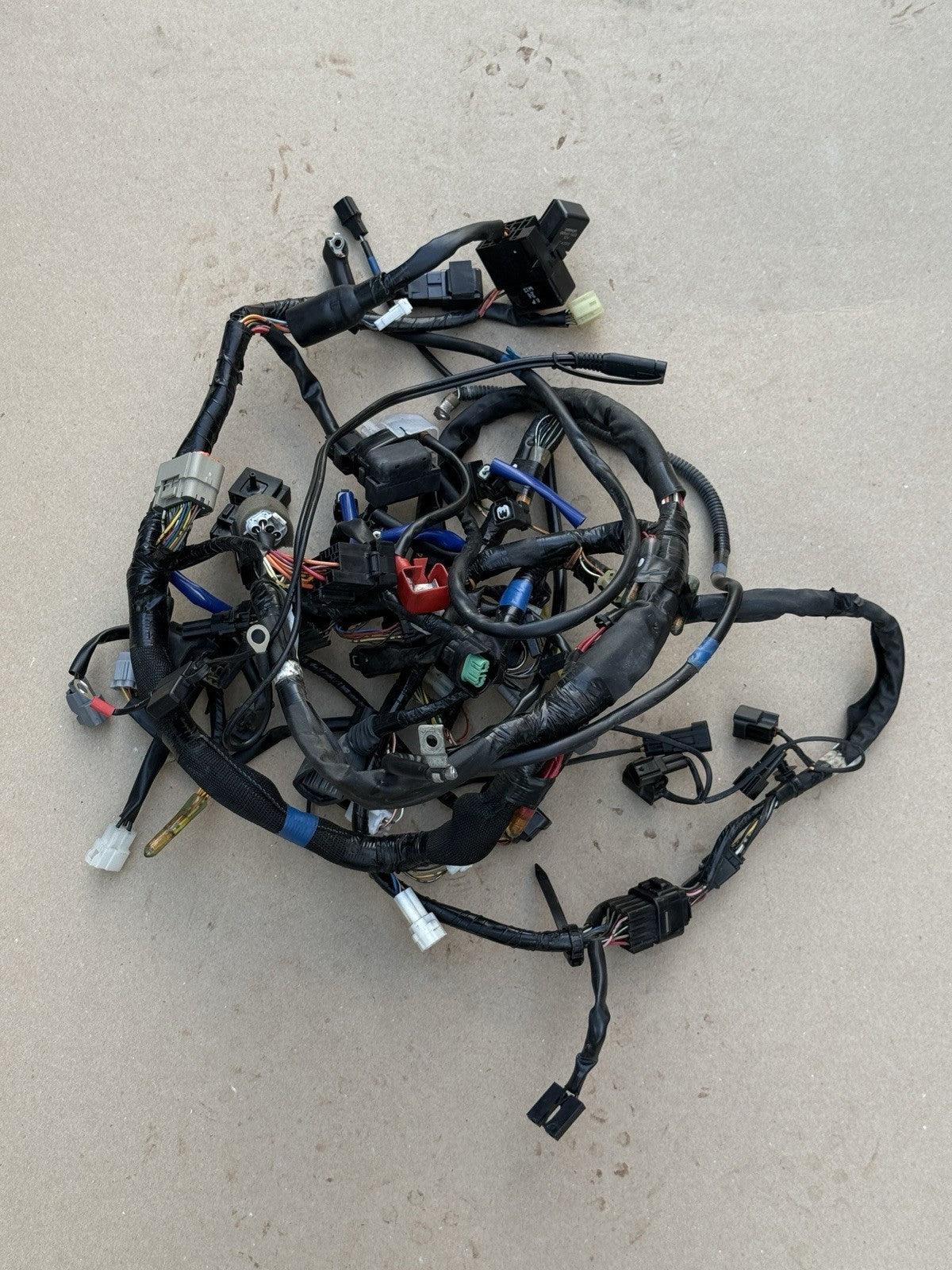 09-16 2012 SUZUKI GSXR 1000 OEM MAIN ENGINE WIRING HARNESS MOTOR WIRE LOOM