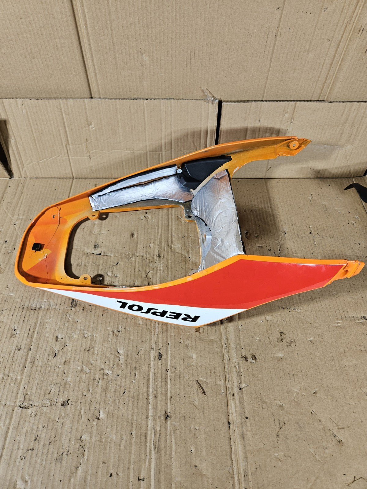 2013 Honda CBR600RR CBR 600RR Aftermarket Repsol Rear Tail Fairing Cowl Panel10