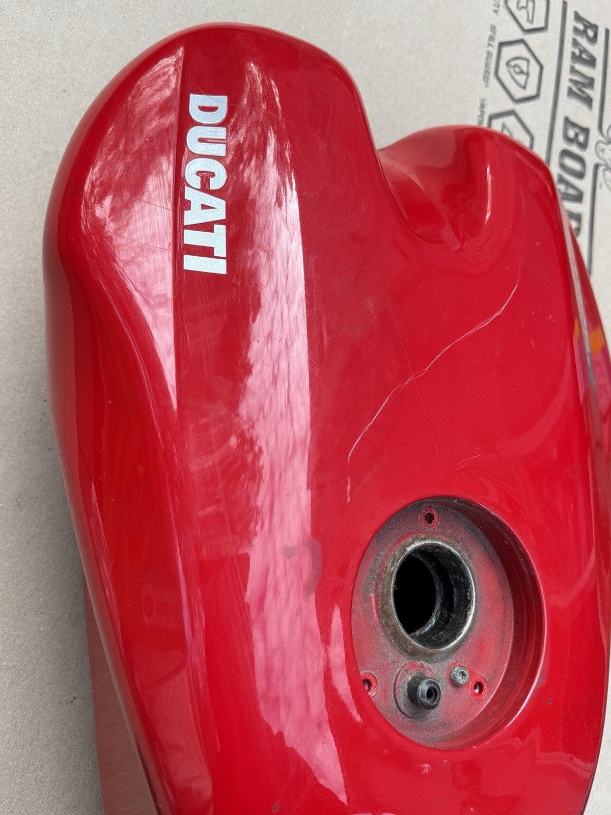94-04 Ducati Superbike 748 916 996 998 OEM Steel Fuel Gas Petrol Tank 58610252BB
