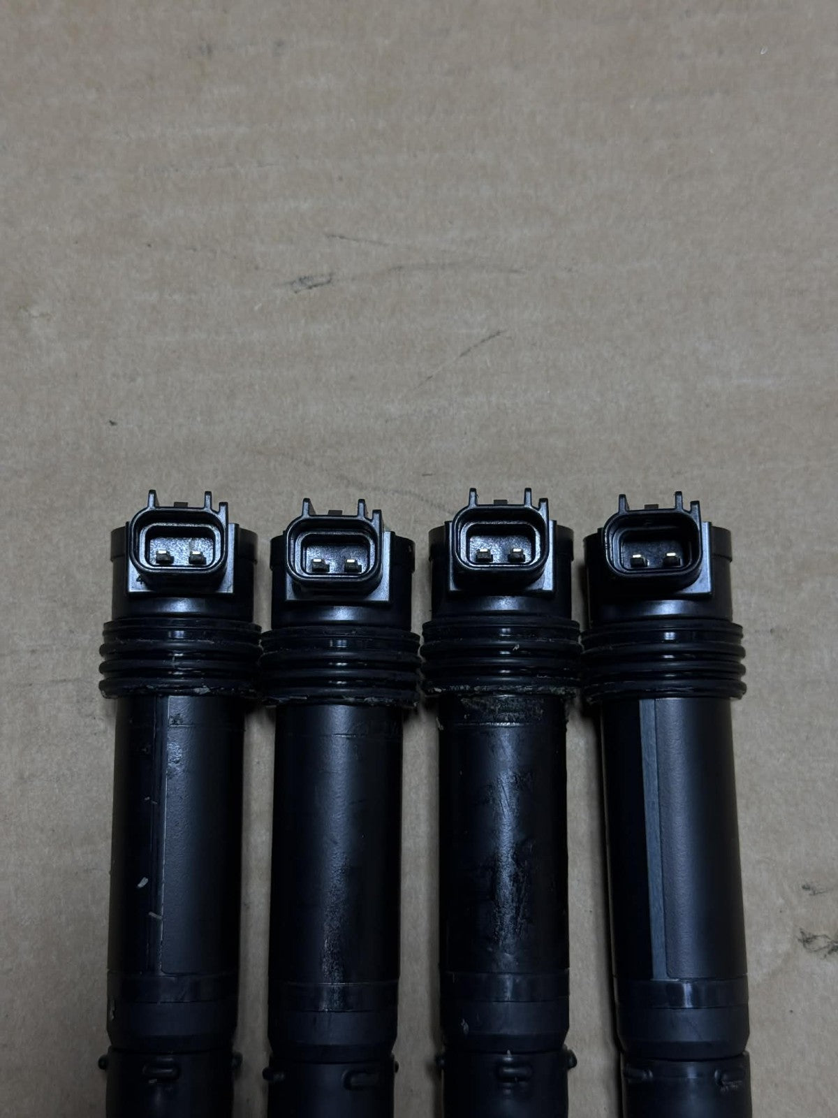 19-23 2023 Kawasaki Ninja ZX6R 636 OEM Ignition Coil Spark Plug Caps Set Genuine