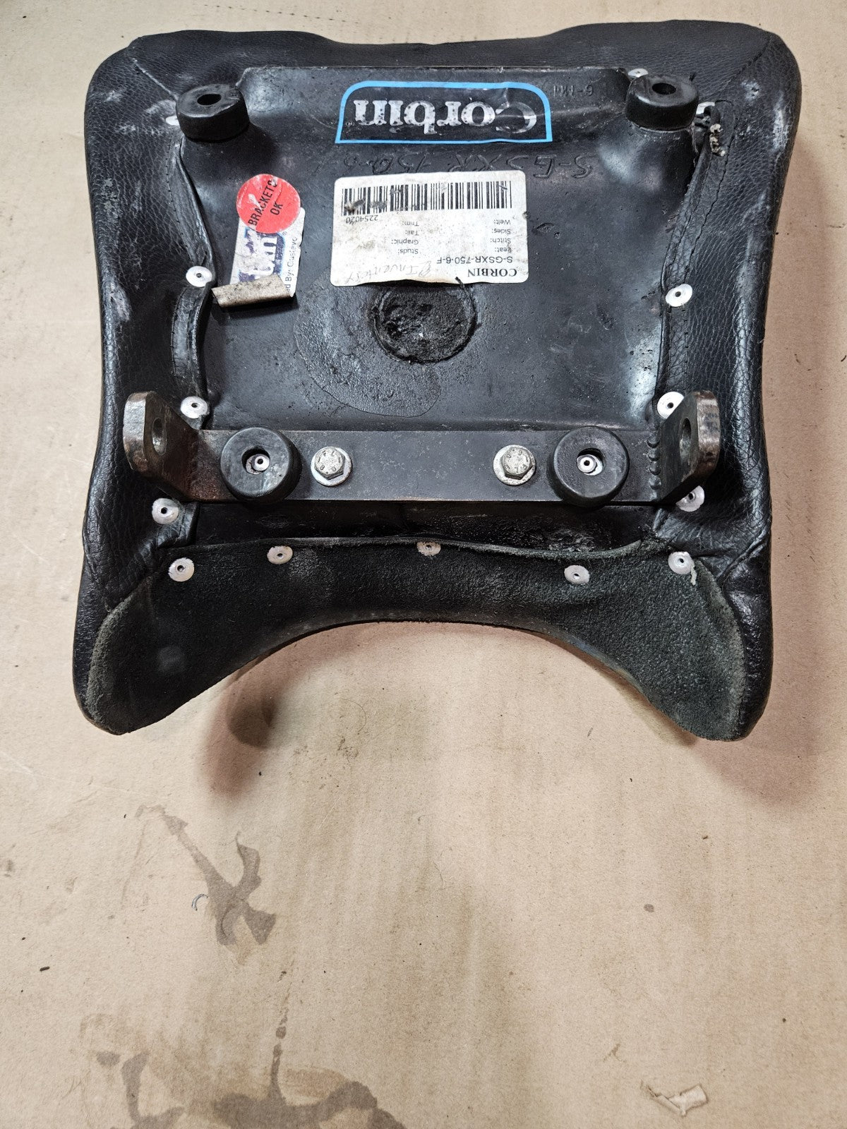 Suzuki GSXR600 GSXR750 Corbin Front Rider Seat Saddle Driver S-GSXR-750-6Fv9