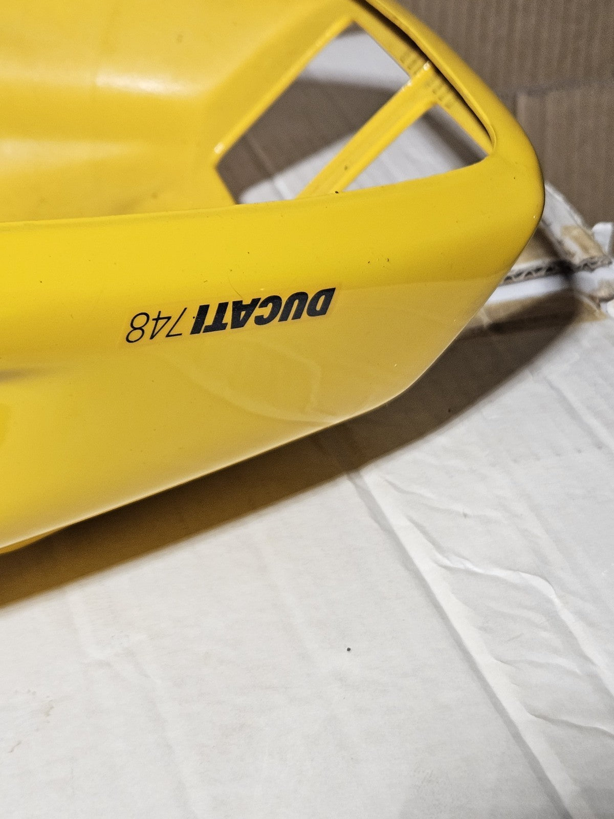 1999-2002 Ducati 748 Yellow Bi-Posto Rear Tail Fairing Seat Cowl Tailpiece OEM15
