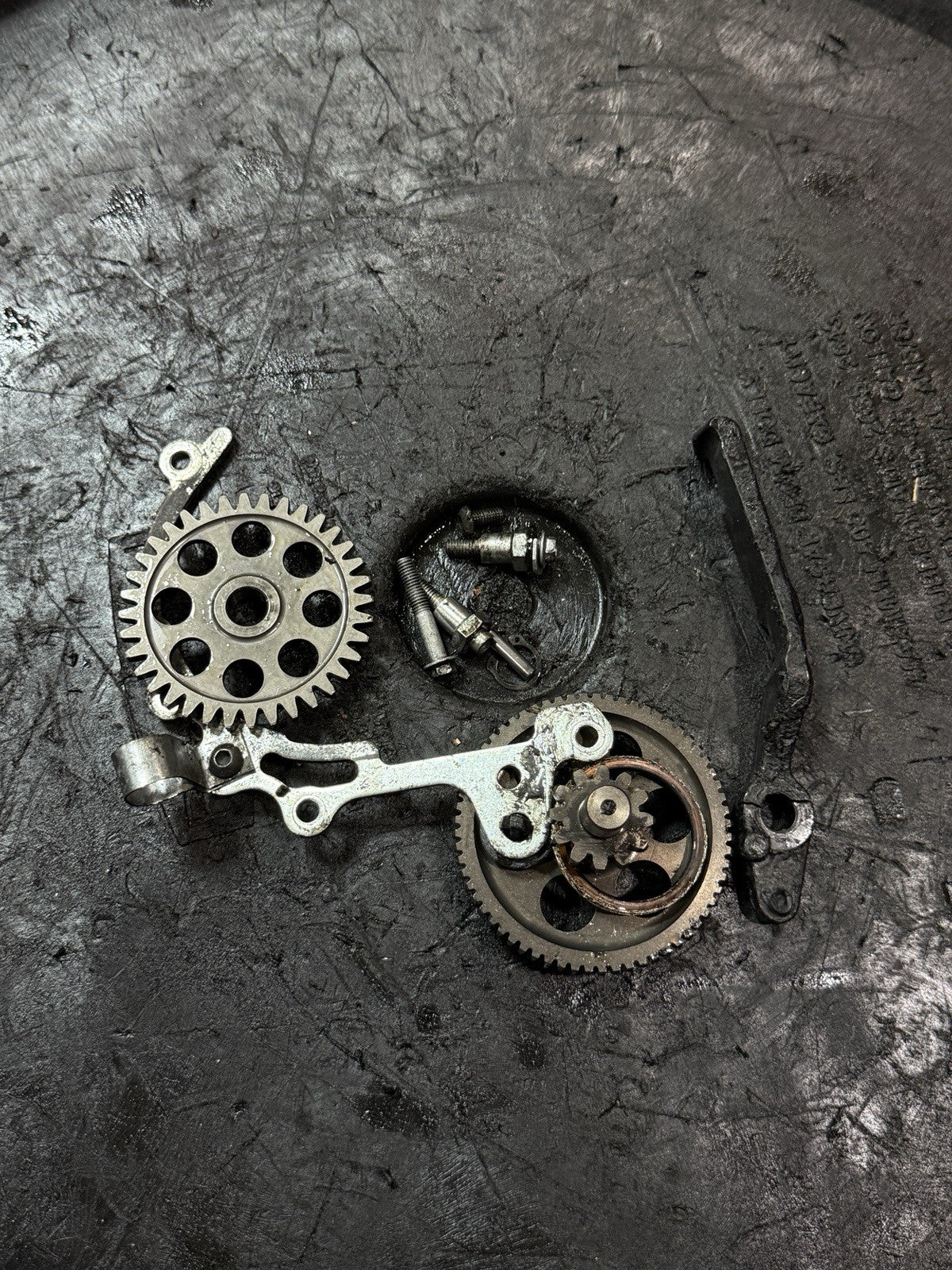 2015-2016 Aprilia RSV4 1000 OEM Misc Engine Bolts Parts Gears Hardware1